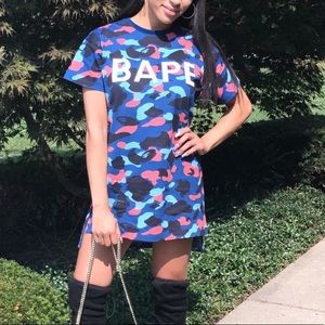 BAPE oversized shirt